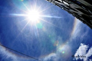 Article : Un étrange cercle autour du soleil